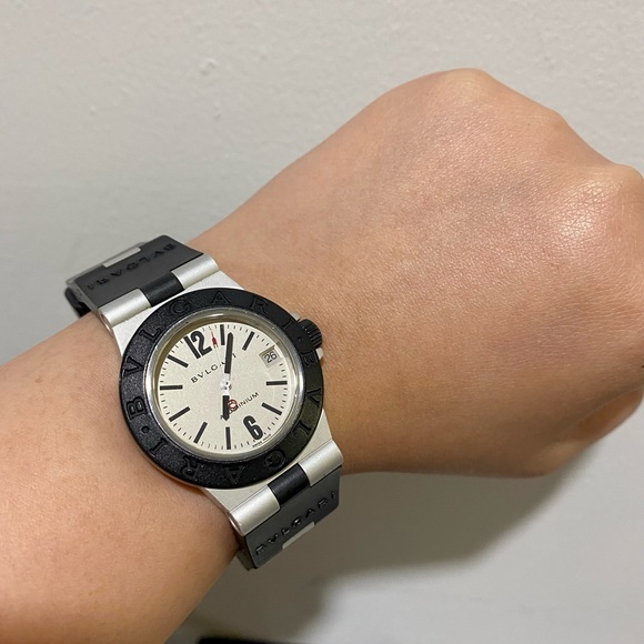 SOLD ‼️Unisex Preloved Authentic Bvlgari Aluminum Watch - Picture 3 of 3